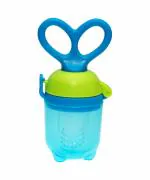 Mee Mee Advanced Fruit & Food Nutritional Baby Feeder | BPA-Free & Safe Silicone Feeder |Ideal for Babies 6 - 12 Months | Easy-Grip Baby Feeding Feeder for Self-Feeding (Blue)