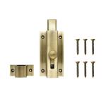 Volo Antique Finish Aluminium Heavy Duty Door Security Latch Lock for Bathroom Balcony Door, 5 inch