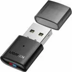 UGREEN 10928 USB2.0 Bluetooth Transmitter 5.0, Wireless Adapter(Black)