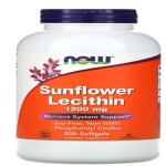 NOW Foods, Sunflower Lecithin, 1,200 mg, 200 Softgels