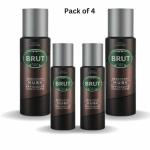 Asl World Cosmo BRUT Musk Deodorant for Men | Long Lasting and Elegant Musky Fragrance 200ml Deodorant Spray | Pack of 4
