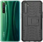 CarryWrap Back Cover for Realme X2 (Black, Dual Protection)