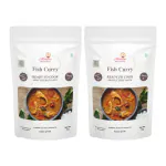 Mimasa Fish Curry a Ready to Cook Gravy/Curry Paste Make in 10 MINS!! 75GMS Pouch | Pack of 2