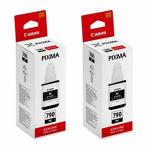 Canon Gi 790 Black Twin Pack Ink Bottle - Set of 2