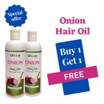 L'atural Onion Hair Oil 200 ML (Buy one Get one Free )