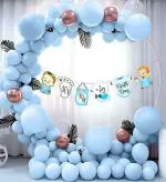 SPECIALYOU.IN It's my half birthday decoration for baby boy with blue balloons| 6 months birthday decoration items for kids , balloons for decoration | balloons for birthday decor - 43 items