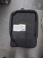 AllExtreme EXVM3BR 5D Car Floor Mat for Maruti Suzuki Brezza (Set of 3, Black)