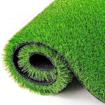 SKT 35mm Waterproof Grass Mat for Balcony | Artificial Green Grass Carpet for Balcony | Waterproof | Anti-Skid | All-Weather Home and Office Edition ( 3.5 x 3 feet )