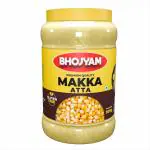 Bhojyam Makka Atta - 800 Gms | Makke ka Atta | 100% Natural and Gluten Free pack of 2