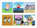TodFod Wooden Jigsaw Puzzles Toy for Kids & Children, Shinchan 54 Pieces 6 in 1 Jigsaw Puzzles, Anime Cartoon Character