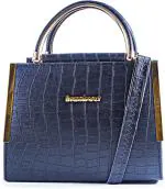 Brandroot Black Pu 5 L Sling Bag For Girls