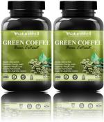 Naturewell Green Coffee Bean Extract 800Mg For Weight Loss Capsule, 60 Capsules Each (Pack Of 2)