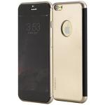 Rock Gold Thermoplastic Polyurethane Bumper Case For Apple Iphone 6 Plus