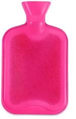 Mycure Rubber Water Bottle 0.5 L (500 ML) One side Ribbed Hot water bag for Pain Relief & Massager