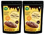 Rootz & Co. Multigrain Mug Cake Premix(Chocolate) (Eggless) (Pack of 2-300 g each)-100% Whole Wheat, No Maida & No Added Sugar , Healthy Instant Mix