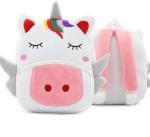 ZEDDLE White kids School Bag - 8 L