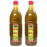 OMJAI Castor Pooja Lamp Oil for Puja Deepam/Diya/Lamp Oil 800ml+ 800ml (Pack of 2 x 800ml)