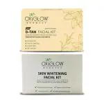 Oxyglow Herbals Oxyglow Herbals D-Tan Facial Kit 50 Gm And Oxyglow Herbals Skin Whitening Facial Kit 60Gm (Pack Of 2)