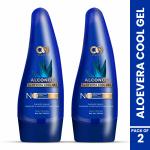 Co Beauty AloeVera Infused Cool Gel Nourishing Hydration for Glowing Skin-Pack of 2 (120ml Each)