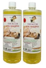 SWACCH Dog Shampoo (1 Litre) (Combo Pack of 2) Lemon