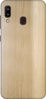 SRG INFOTECH Samsung Galaxy A20 Mobile Skin (wood brown)