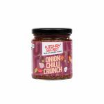 Kitchen Secret Onion Chilli Crunch Is A Delicious Blend Of Flavors That Will Spice Up Meals & Extra Crunch ( 185Gm Pack Of 1 )