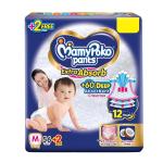 MamyPoko Pants Extra Absorb Baby Diapers, Medium (M), 58 Count, 7-12 kg