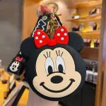 Eitheo Cute Slicone Keychain for Car bike home kitchen Bags.