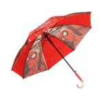 Citizen Spiderman Print Umbrella for Kids, Auto Open, 8 Aluminium Ribs, UV Coated 190T Fabric, Windproof, Lightweight, Durable Umbrella for Boys & Girls, 19 Inch, Red