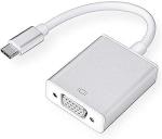 AdzMozi New, USB C to VGA Adapter USB Type C to VGA Adapter Cable Type C 3.1 to VGA Multi Display Adapter