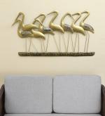 vedas FRENCH FLAMINGO FAMILY WALL DECOR