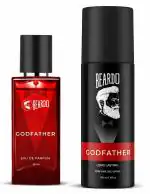 Beardo Godfather Perfume for Men, 50 ml + Body Spray 150 ml