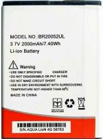 Mobcrown Giffen Mobile Battery Compatible with Intex Aqua Lions 4G (BR20052UL) - 2000 mAh