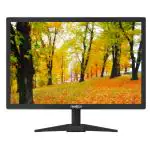FRONTECH 18.5 Inch (46.99 cm) with 1366 x 768 Pixels LED Monitor | Refresh Rate 75 Hz | Slim and Stylish Design | HDMI & VGA Ports (MON-0006, Black)