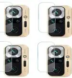 Toppings Camera 9H Flexible Nano Lens Protector for Redmi Note 10 Pro (Transparent) -Pack of 2 | Mobile Camera Protector | Mobile Camera Guard