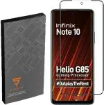 Hot SellingEdge To Edge Tempered Glass for INFINIX NOTE 10| INFINIX NOTE 10-PRO |Pack of 1