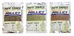 Kwik Snack Combo Pack of 3 - Kodo , Finger & Little Millets Unpolished Pouch ( 400 GM Each)3 x 400 GM = 1200 GM