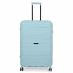 it luggage Momentous Polypropylene Large Hardsided Fashion Luggage Suitcase Expandable8 Wheel Trolley 16-2886-08 Sky Blue with TSA Lock- 77CM