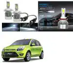 Feelitson White Car C6 H4 Compact Design 36W/3800Lm Led Headlight For Ford Figo Type-1 (Pack Of 2)