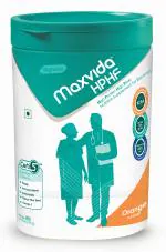 Maxvida HPHF High Protein High Fiber Supplement for Recovery 400g Jar (Orange)