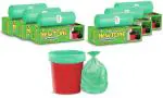 Newtone Premium OXO - Biodegradable Garbage Bags (Small) Size 43 cm x 51 cm 6 Rolls (180 Bags) (Dustbin Bag/Trash Bag) (Green Colour)