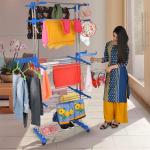 TNC STEEL FLOOR JUMBOO 3 LAYER CLOTH DRYING STAND