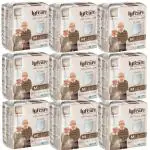 Lyfcare Classic Pull-Up Pants | Waist Size (24-44 Inch) Adult Diapers - M (90 Pieces)