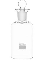 GVSSCO BOD bottle 125ml borosilicate glass,pack of 1.