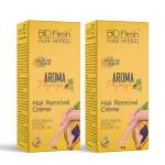 BIOFRESH Herbals Papaya Hair Removal Cream Ideal for Bikini Line, Hands & Underarms (Pack of 2)