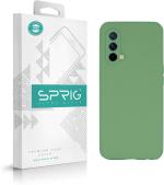 Sprig Liquid Silicone Green Back Cover For Oneplus Nord Ce 5G, Nord Ce 5G