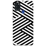 MobiEra Samsung Galaxy A21s Multicolor Zip Zap Pattern Plastic Designer Printed Hard Case Cover