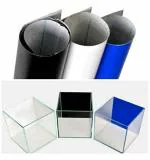 Vayinato White Aquarium Fish Tank Background Sticker