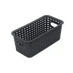 Jaycee Plastic Multipurpose Storage Basket Organizer - 8.2 X 23 X 8.9 Cm