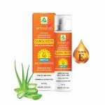 Aplomb Embellish Sunscreen Ultra Gel Spf-50 PA++++ I For Even Toned & Glowing Skin | Blue Light Protection | Broad Spectrum | For All Skin Types | Uv-A, Uv-B & Hev (1 Pack of 50g)